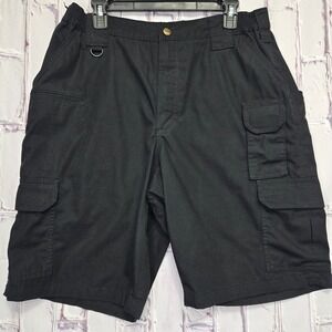 5.11 Tactical‎ Taclite Pro Black Cargo Shorts Men's Size 34 Pockets Work Outdoor